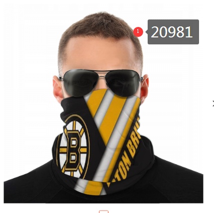 Bruins Face Scarf 020981 (Pls Check Description For Details)Bruins Face Mask Kerchief